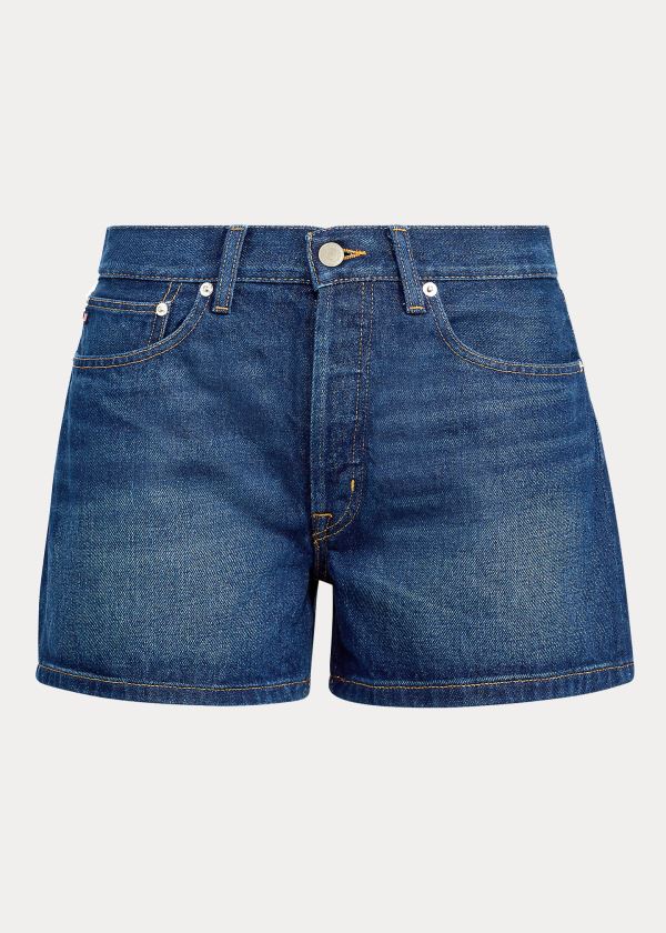 Polo Ralph Lauren Limited-Edition Denim Shorts Dame Danmark (APEJW7093)